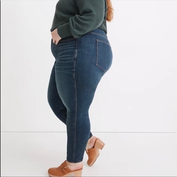 NEW Madewell Plus Size 10’ High Rise Skinny Jeans Size 36 - Picture 1 of 8